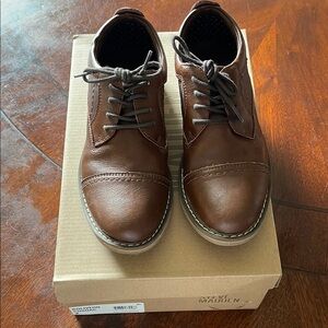 Steve Madden Boys Cognac Dress Shoes